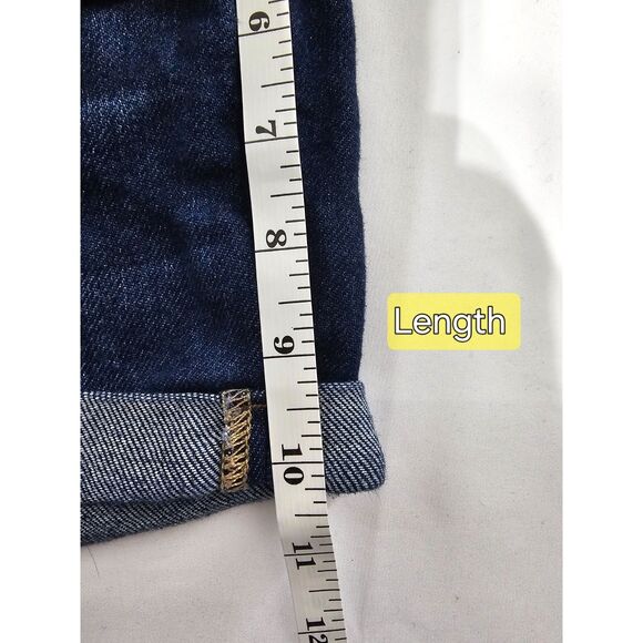 So Jean Shortie Shorts Blue Denim Women's Size 3/26 - Picture 6 of 7